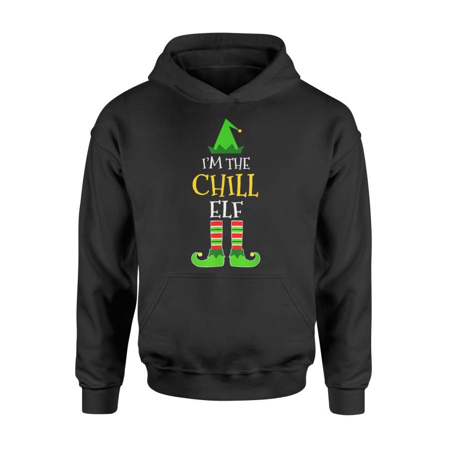 Christmas T-Shirt I’m The Chill Elf Matching Family Group – Standard Hoodie