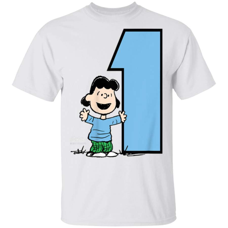 Kids Peanuts Lucy Blue 1 T-Shirt