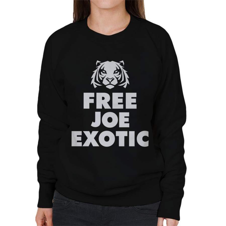 Tiger King Free Joe Exotic Women’s Sweatshirt