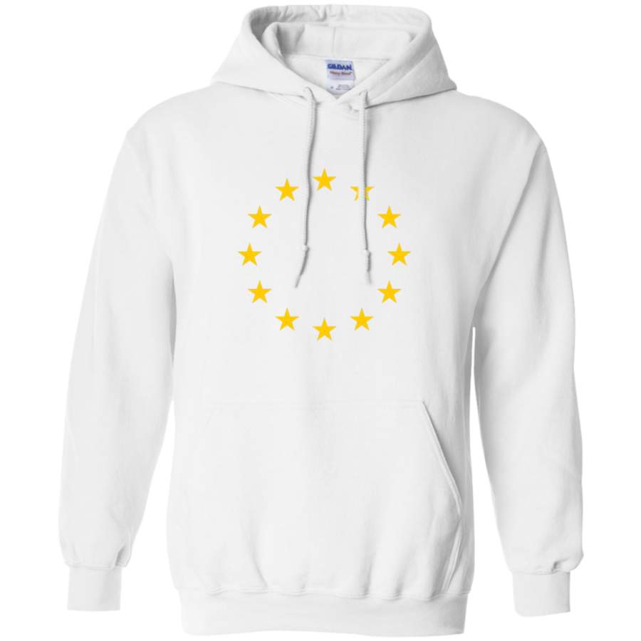 AGR Eu Flag Gildan Pullover Hoodie