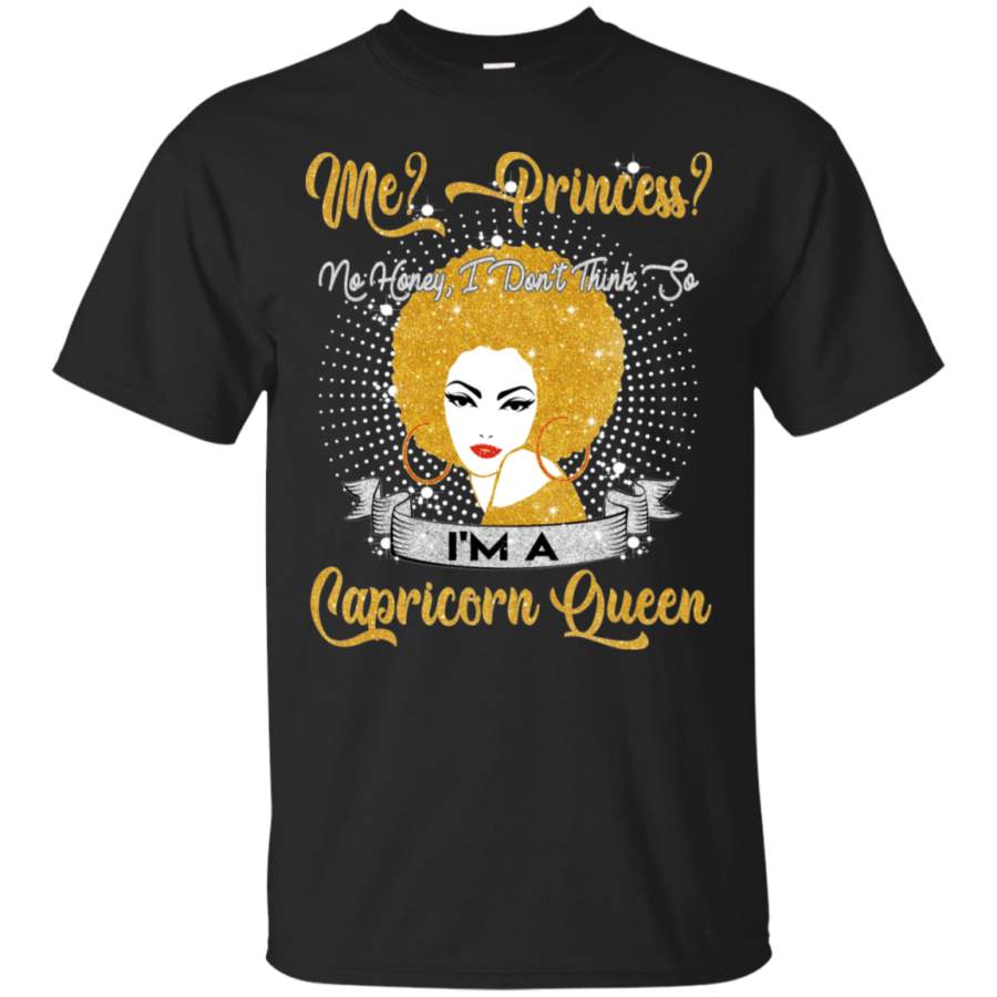 Me No Honey I’m A Capricorn Queen Black Queens Shirt VA01