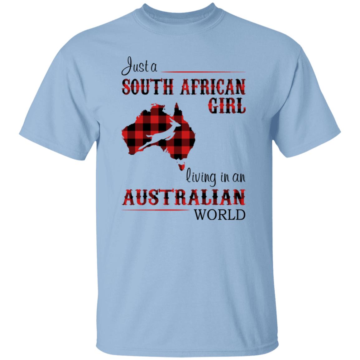 South African Girl Living In Australian World T-Shirt