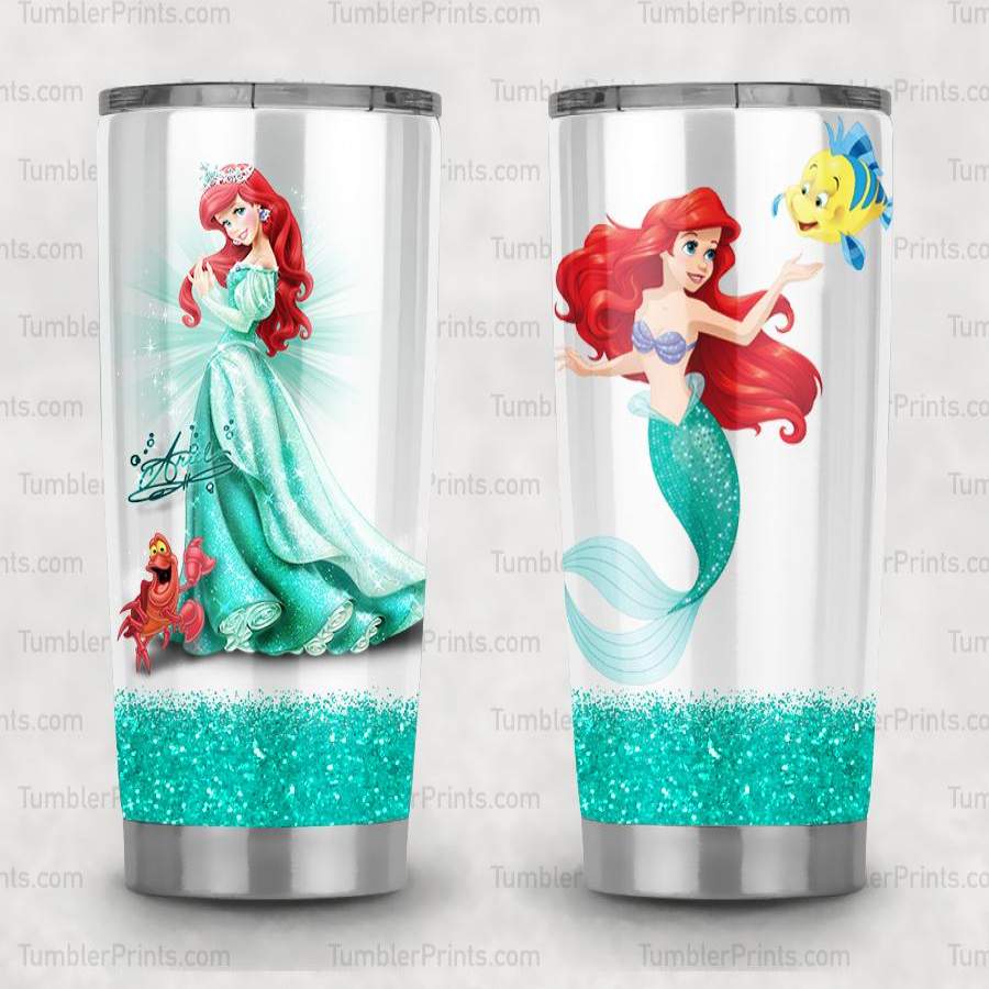 Ariel The Little Mermaid Stainless Steel Insulated Tumbler Cup