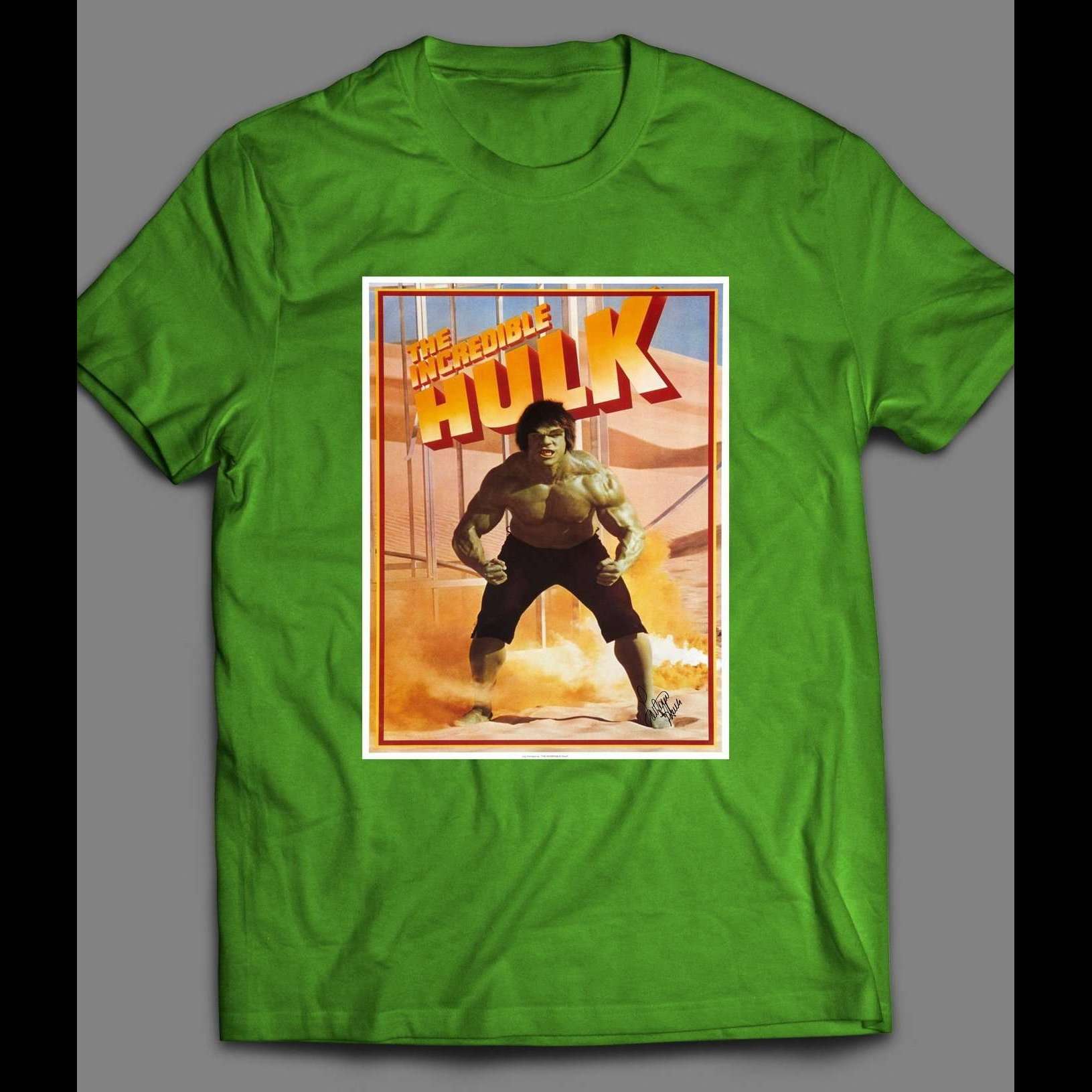 1980 INCREDIBLE HULK TV SERIES SHIRT