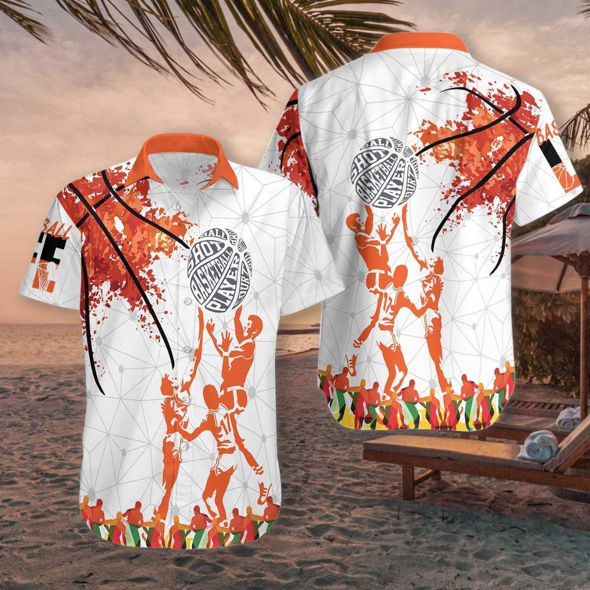 Basketball Hawaiian Shirt | Unisex | Adult | Hw2726