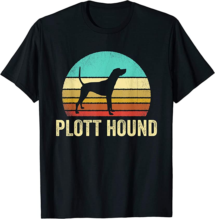 Vintage Plott Hound Shirt Sunset