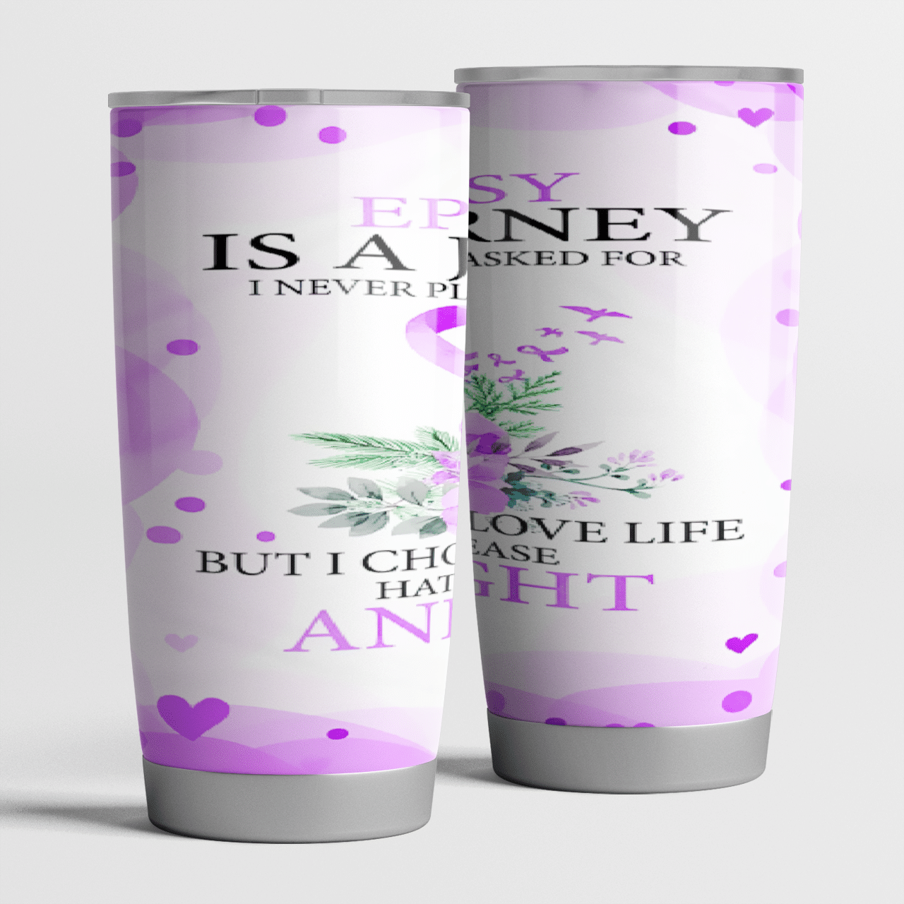 Epilepsy Is A Purple Cancer Ribbon L …