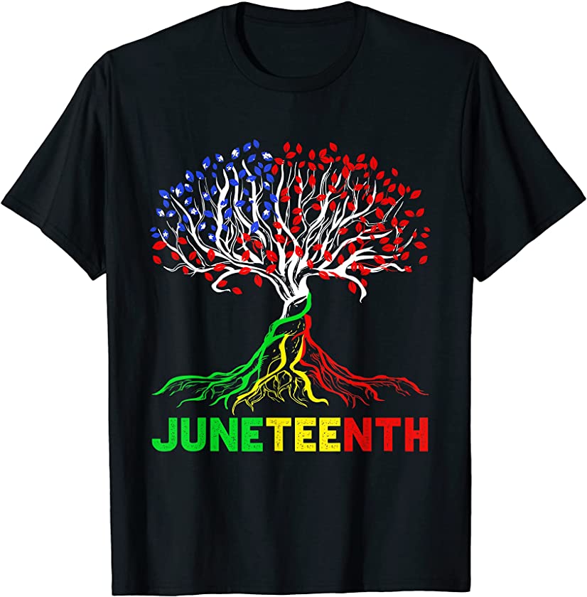 Retro Freedom Day Black Queen June 19th 1865 Juneteenth T-Shirt