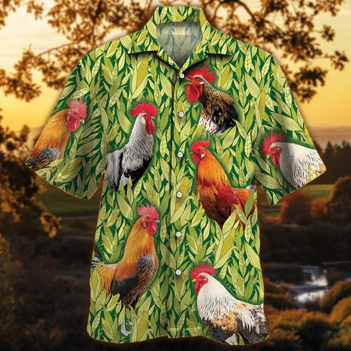 Rooster Chicken Hawaii Animal Hawaii Gift For Lovers Ha56645