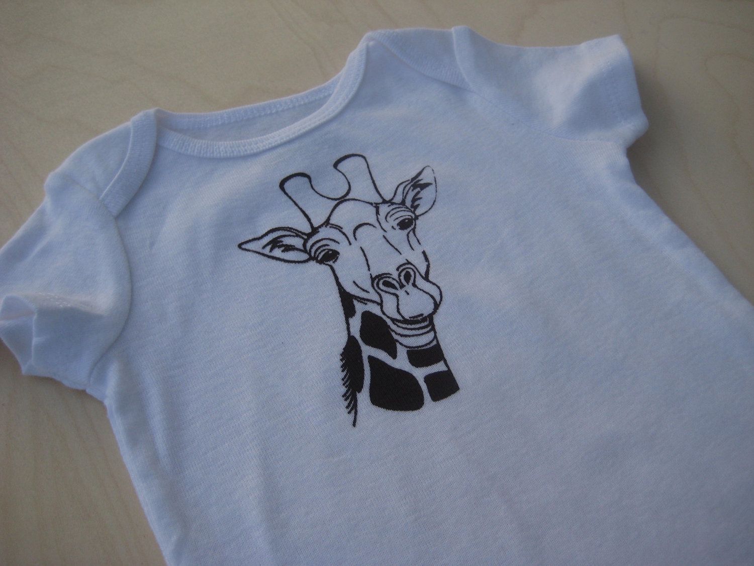 Aww Giraffes Are So Fun Looking Baby Bodysuit Giraffe In Brown 36 Month By Simplyprinted Shirt