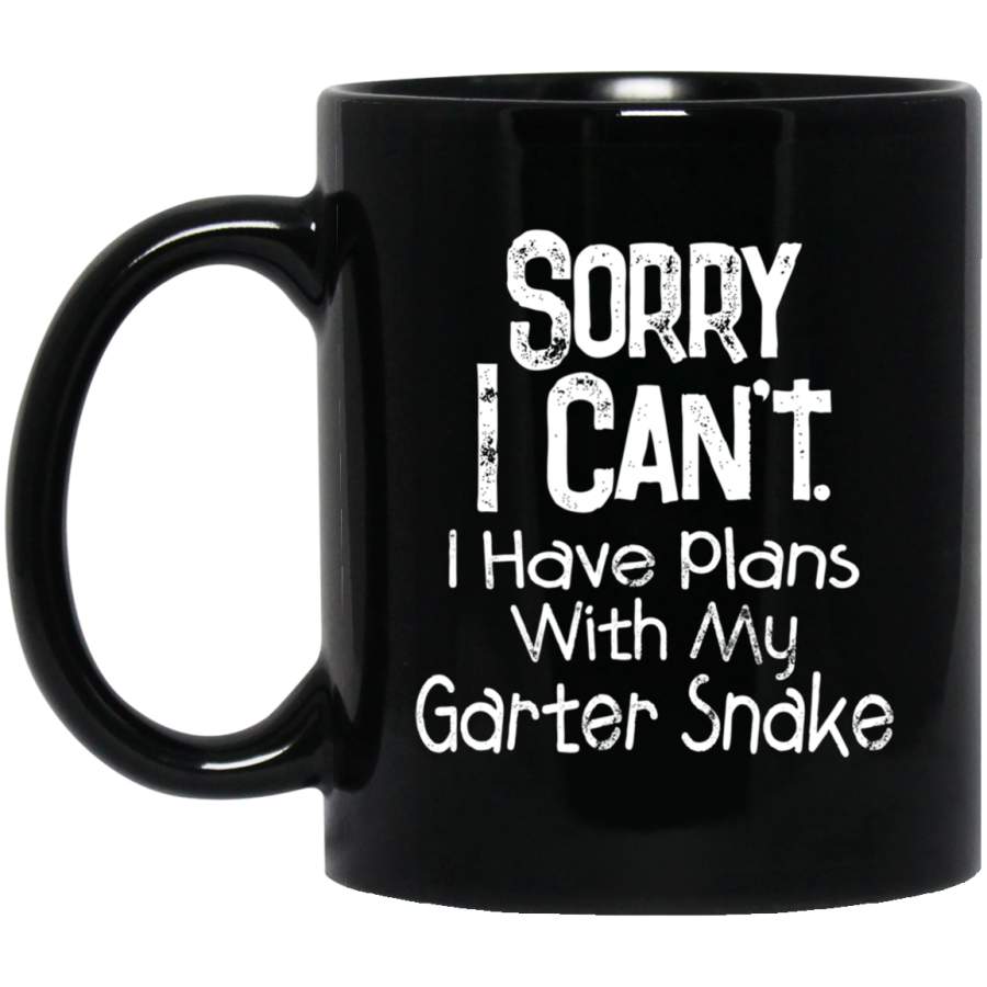 Garter Snake – Vintage Tee Pet Snake Lover Mug Black Mug