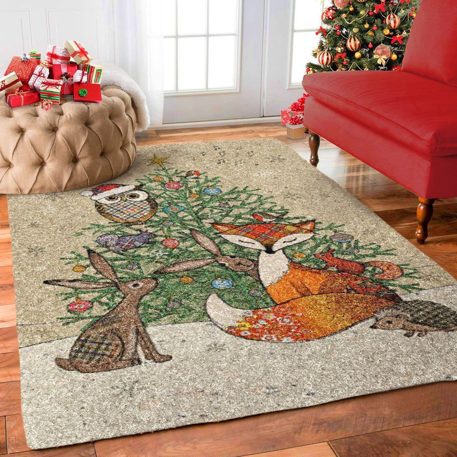 Animal Christmas HM1412004M Rug