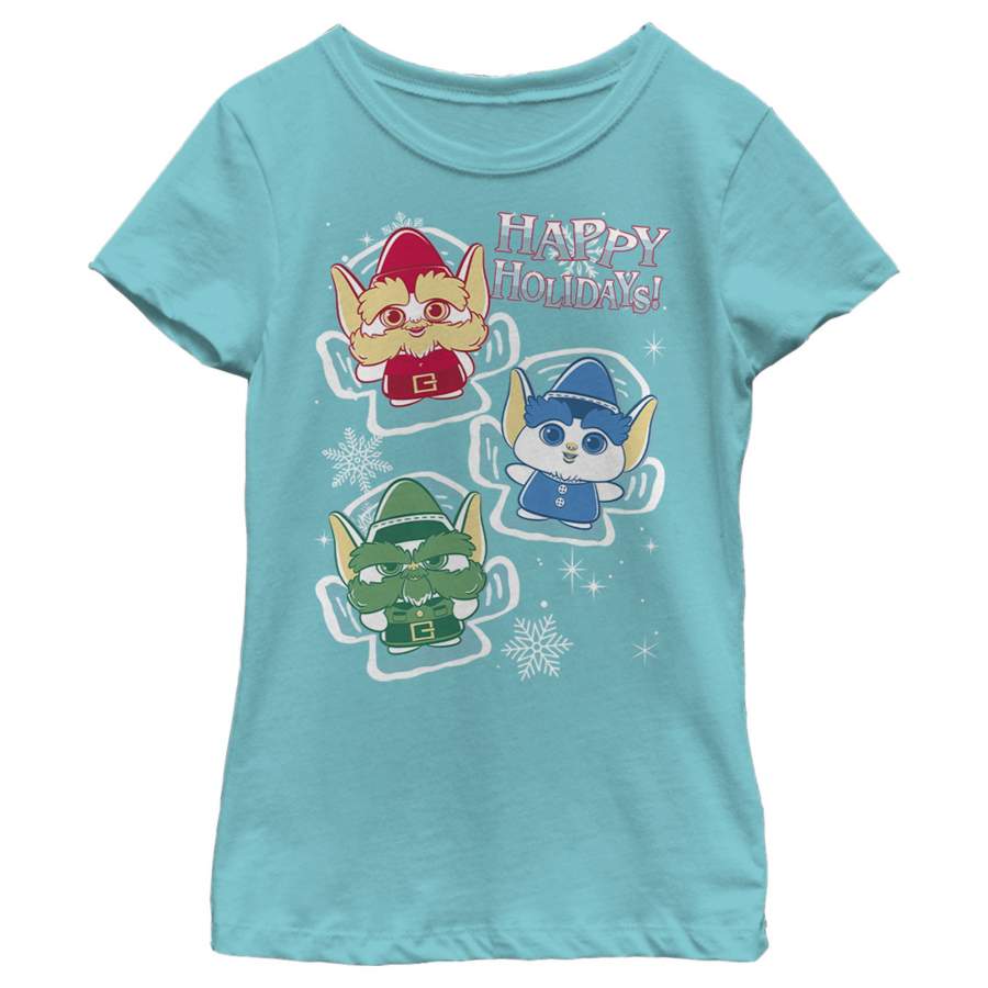 Christmas Chronicles 2 Girl’s Elf Snow Angels  T Shirt