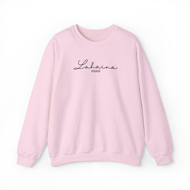 Lahaina Maui Hawaii Sweatshirt, Lahaina Memories, Lahaina Strong, Destination Shirt, City Shirt, Hawaii Souvenir, Maui Souvenir Sws2078