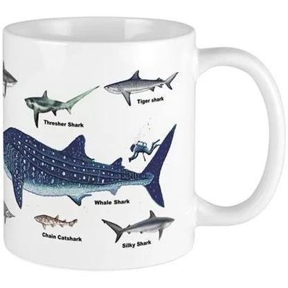 Shark Types Mug