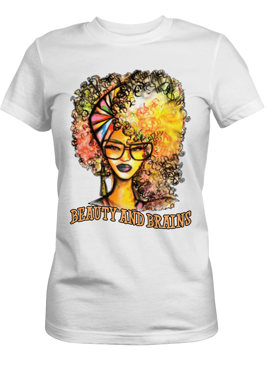 Shirt For Black Girl Colorful Art Shirt For African American Girl