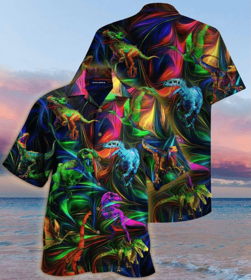 Amazing Dinosaurs Unisex Hawaiian Shirt Ha98459