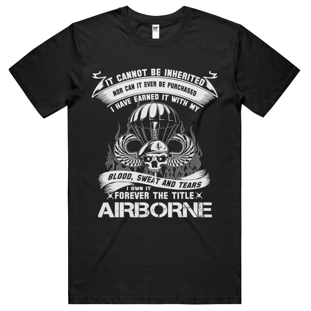 I Own It Forever The Title Airborne Army Ranger Veteran T Shirts