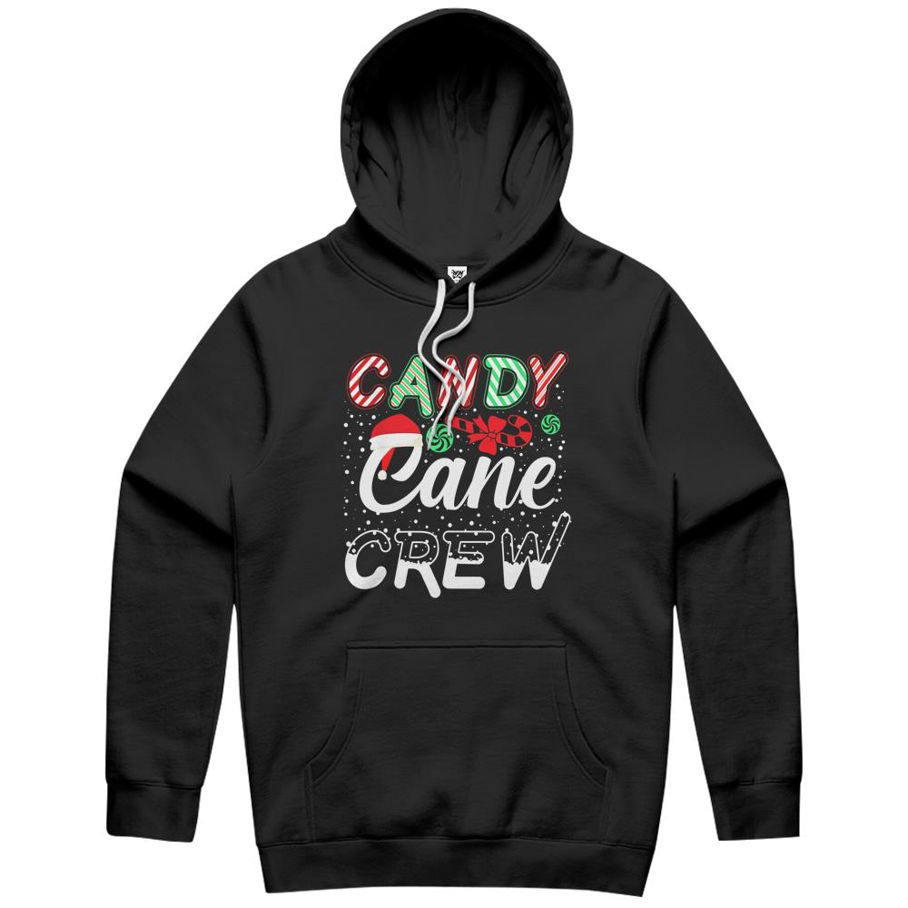 Candy Cane Crew Funny Christmas Candy Cane Costume X-Mas Hoodie