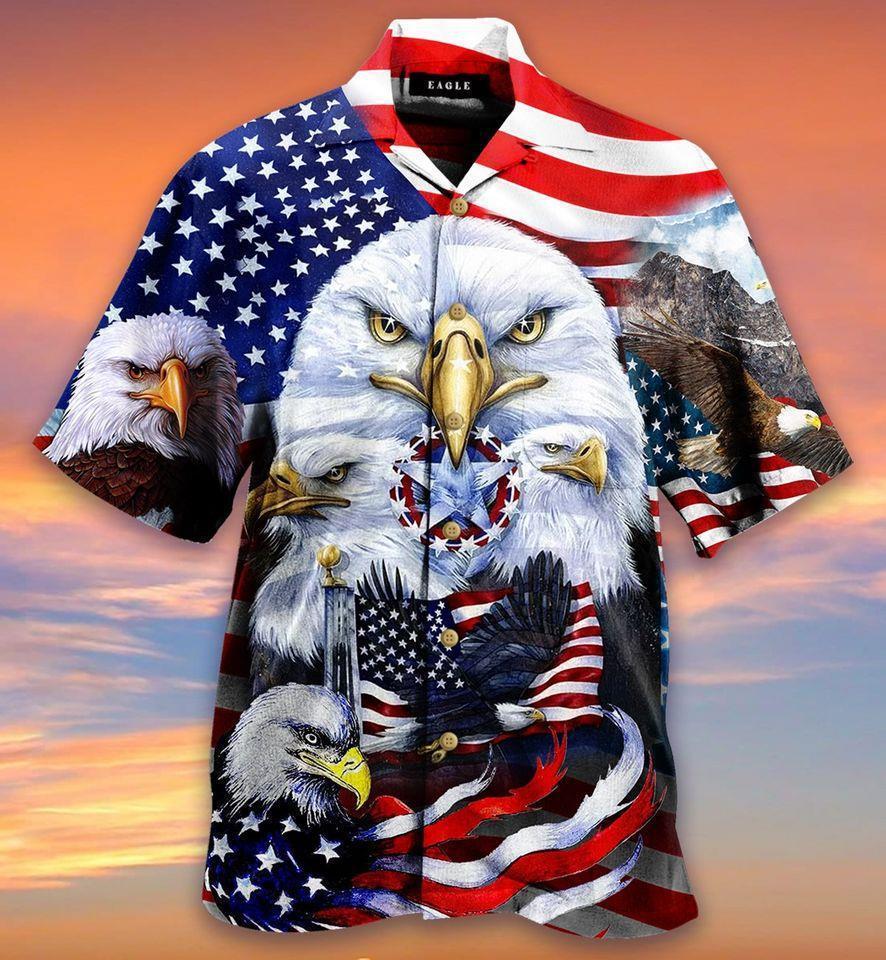 Eagles Patriotism American Sky Hawaii Shirt For Men Women Adult Ha73531