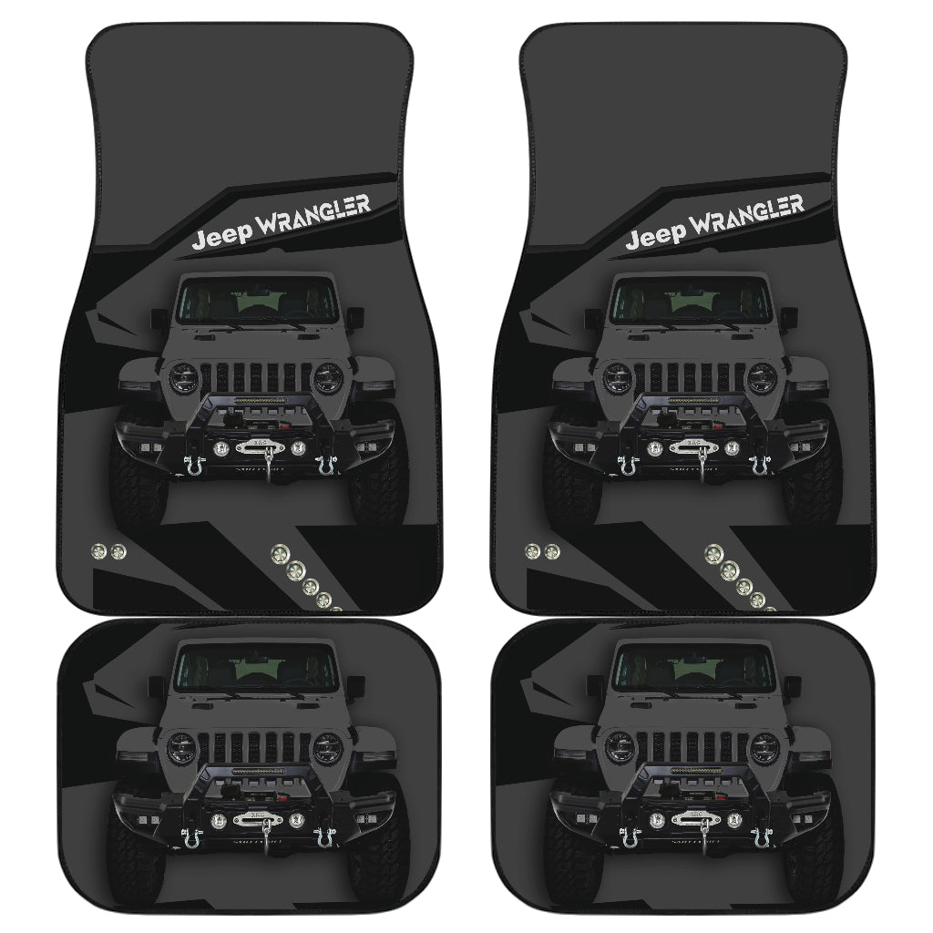 Grey Jeep Car Floor Mats Car Accessories