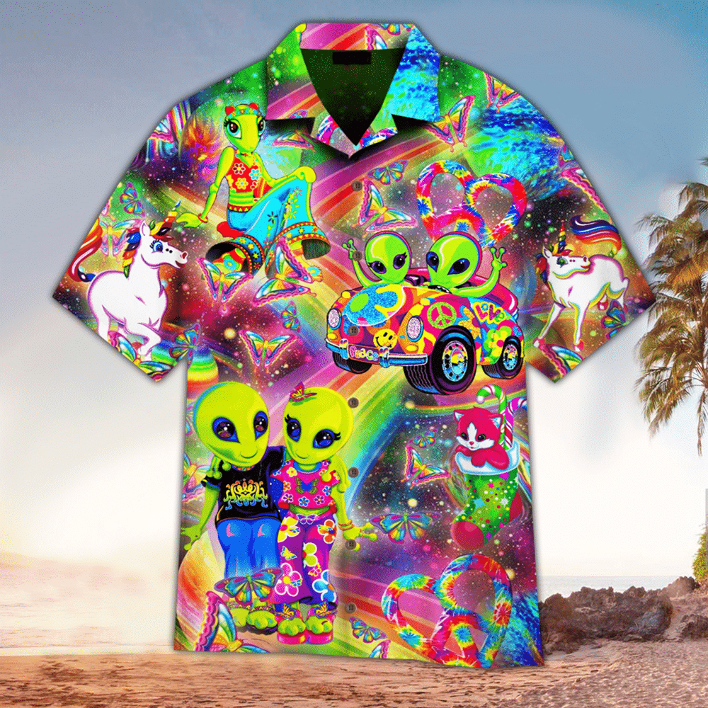 Alien Aloha Perfect Hawaii Shirt For Lover Ha42030