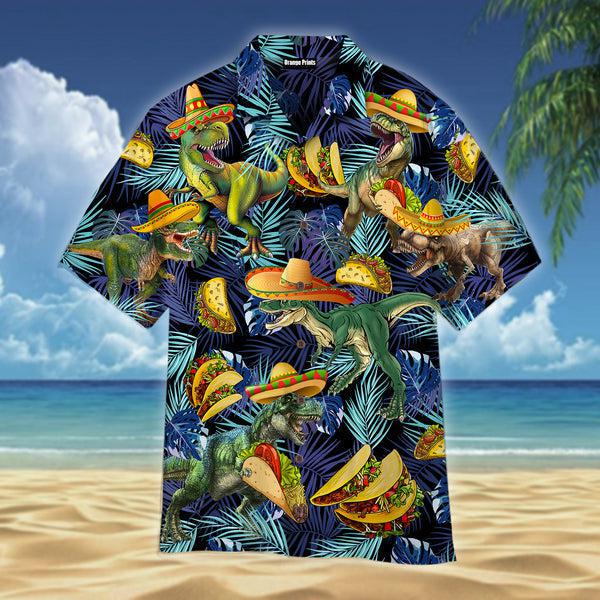 Dinosaurs Love Tacos Hawaii Shirt For Men Women Ha103243