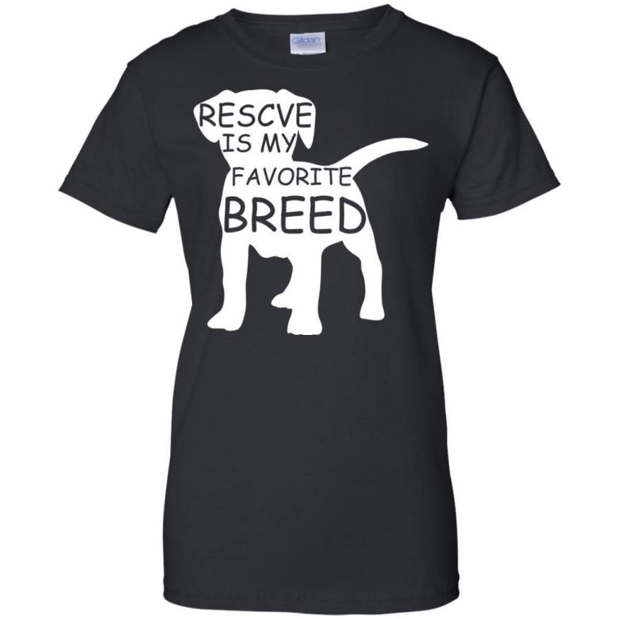 Rescue Dog – rescue animals Ladies’ T-Shirt