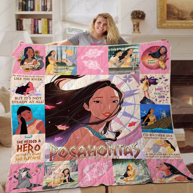 [TA] – Princess Pocahontas Ver 1 Quilt Blanket