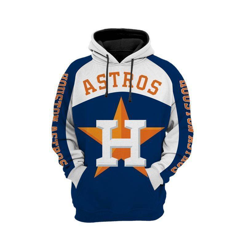 Houston Astros Hoodie/Zip Hoodie 3D Full Printed High Quality