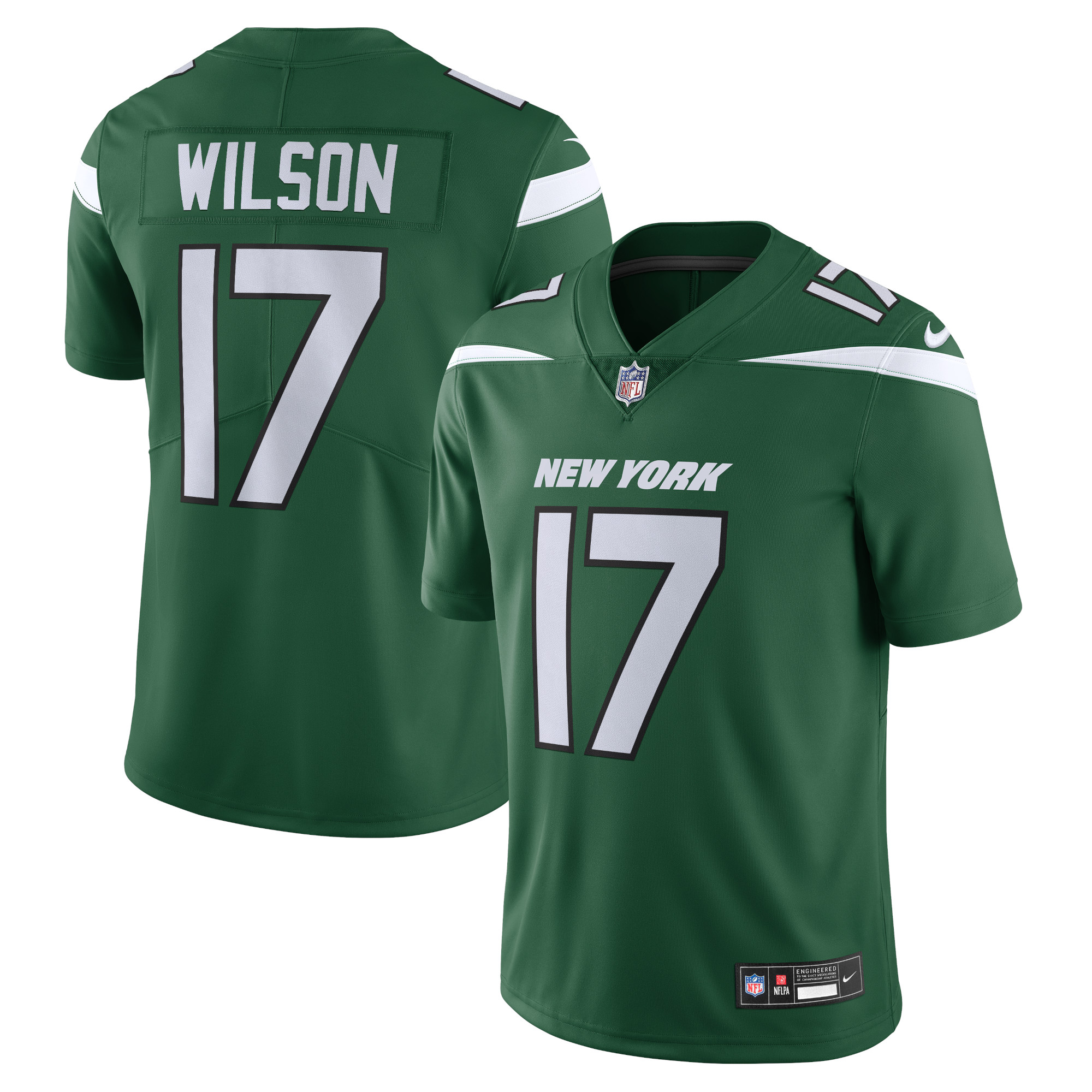 Garrett Wilson New York Jets Vapor Untouchable Limited Jersey – Gotham Green