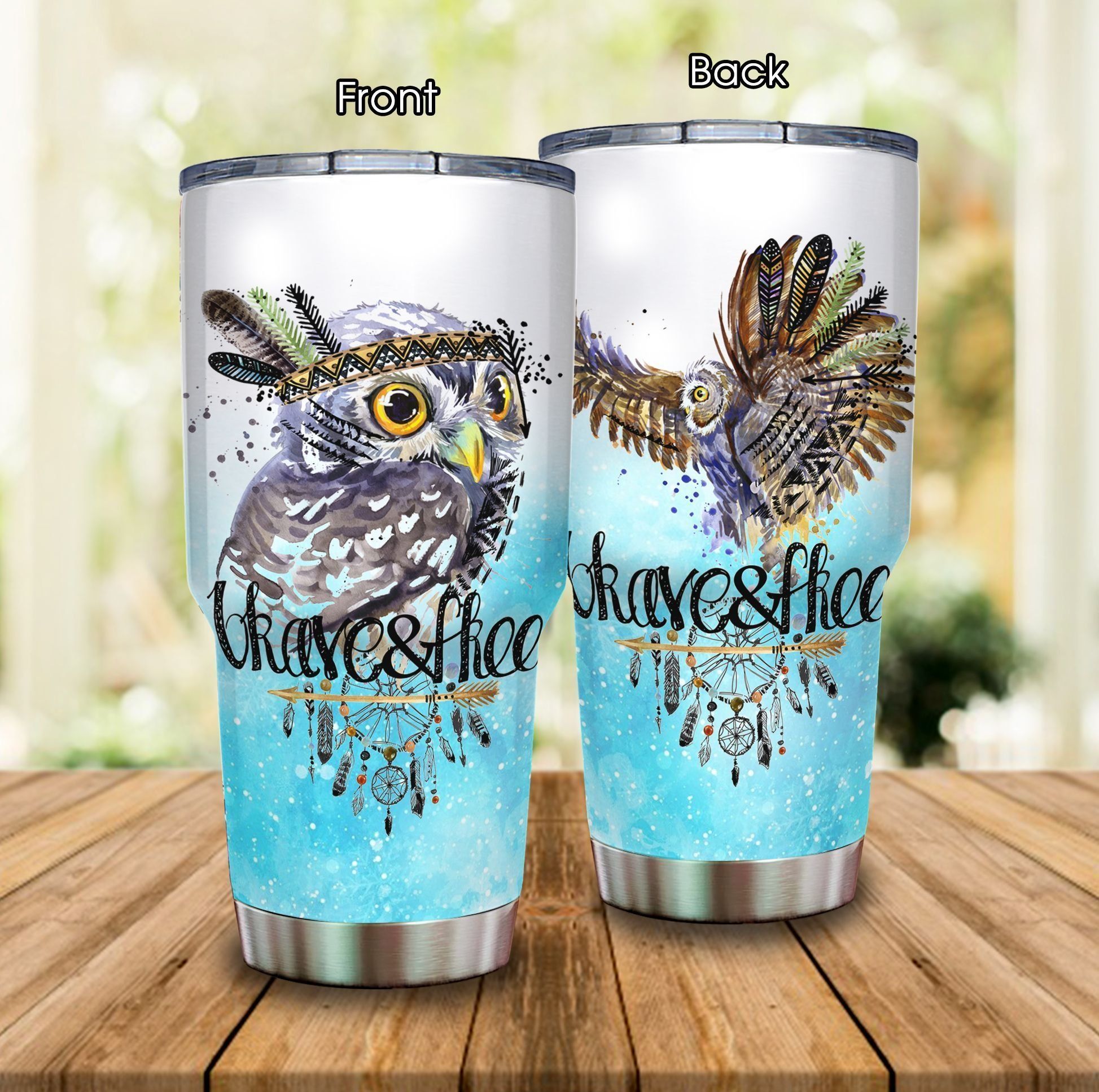 Wild Animal Brave Free GS-CL-ML2303 Tumbler