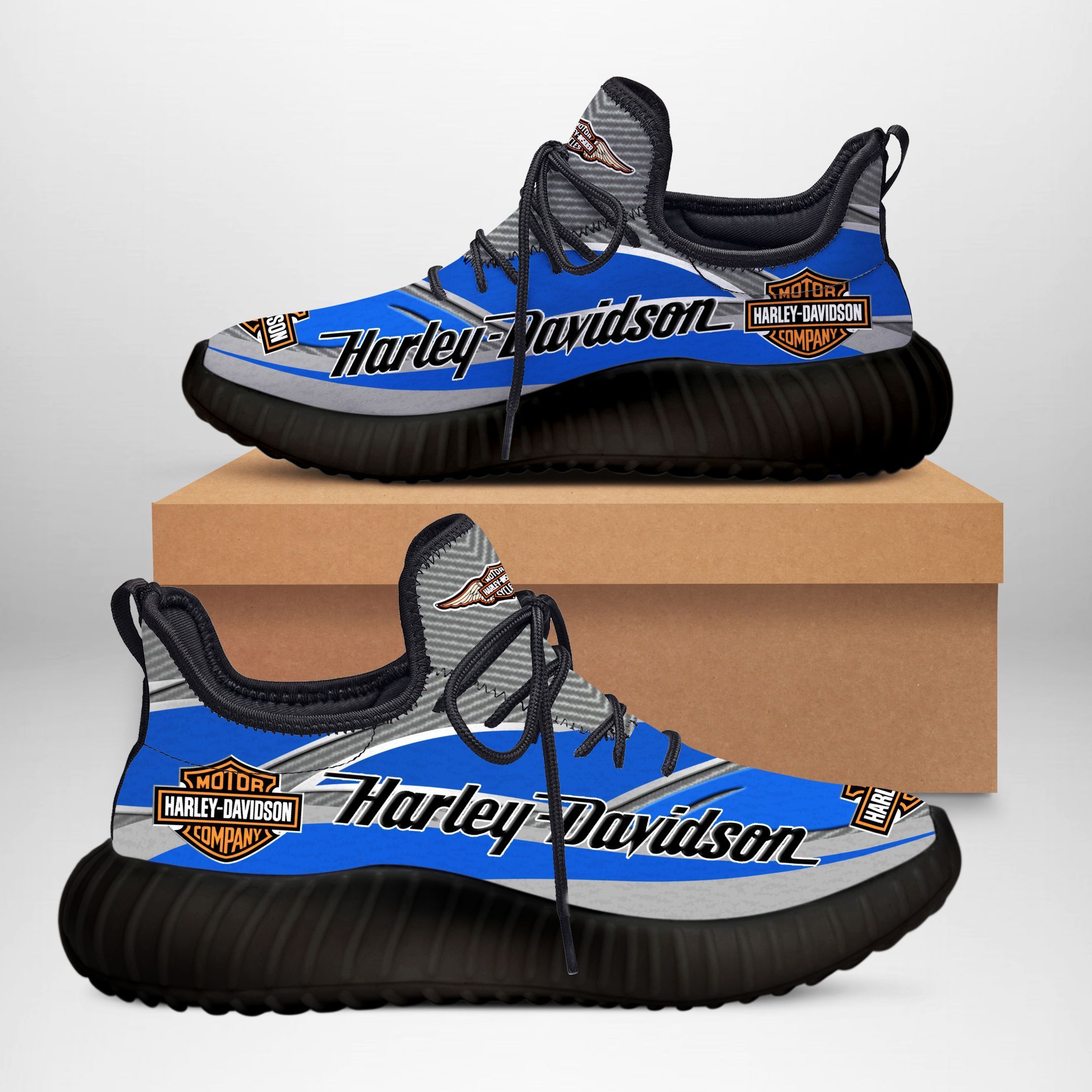 Harley Davidson  Yz Boost Ver1 (Blue)