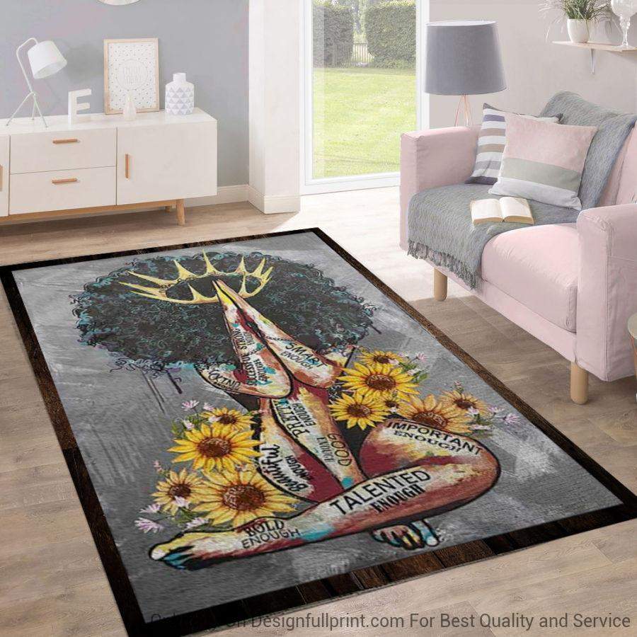 Black Queen Rug