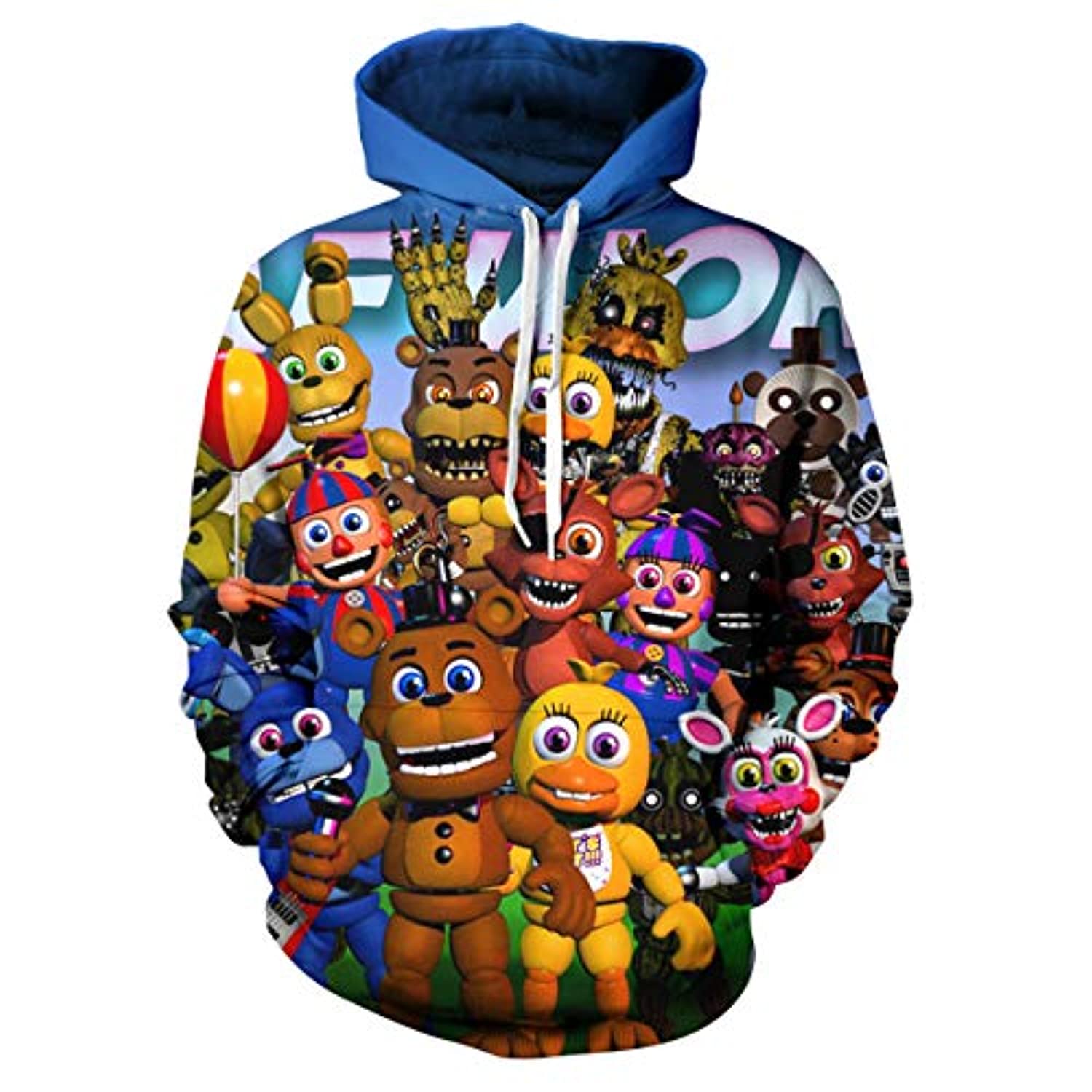 Five Nights at Freddy’s Hoodies for Teens – 3D Boys and Girls Pullover ...