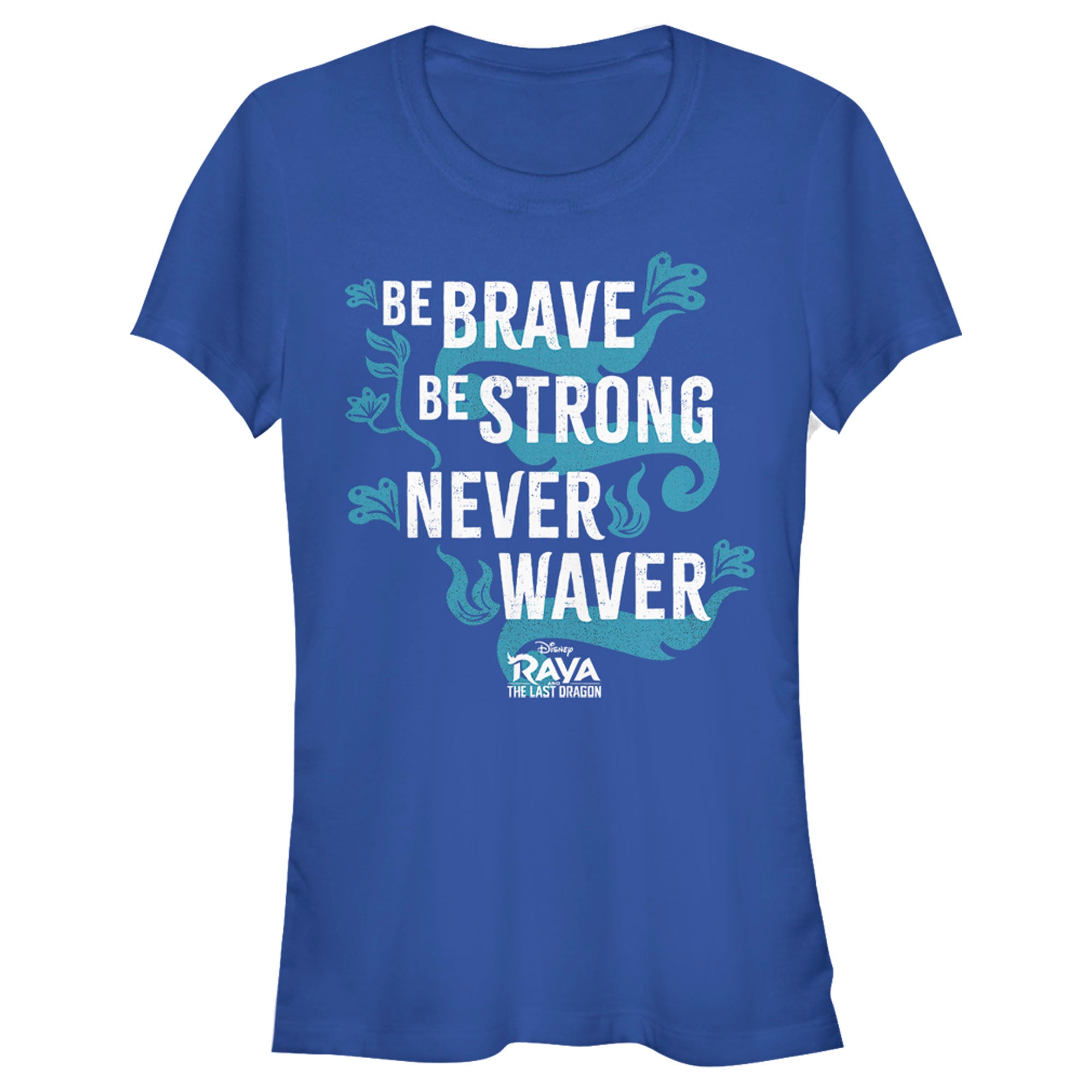 Raya And The Last Dragon Junior’S Be Brave Be Strong Never Waver  T-Shirt