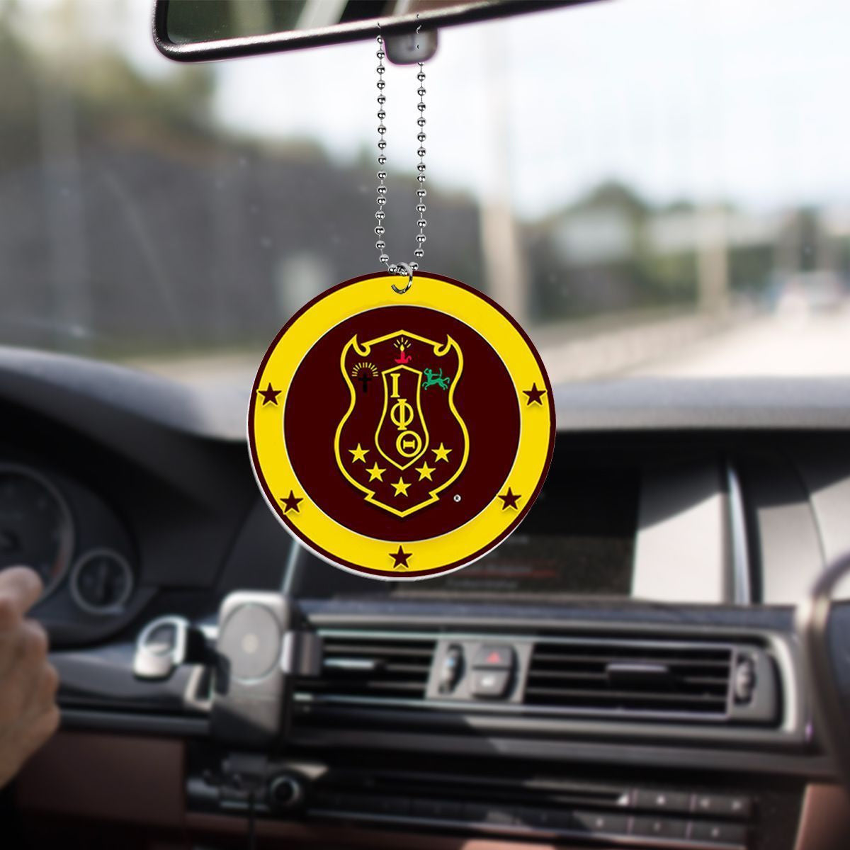 Fraternity Ornament – Iota Phi Theta Ipt Car Hanging Ornament