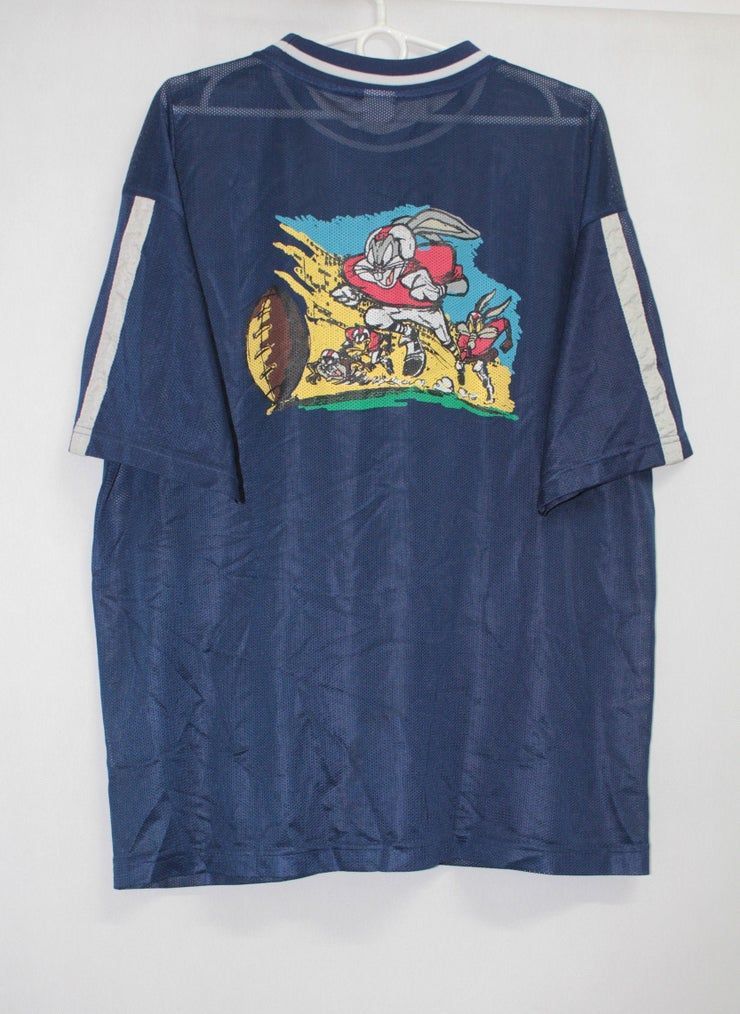 Vintage 90S Bugs Bunny Warner Bros Mesh Top Shirt