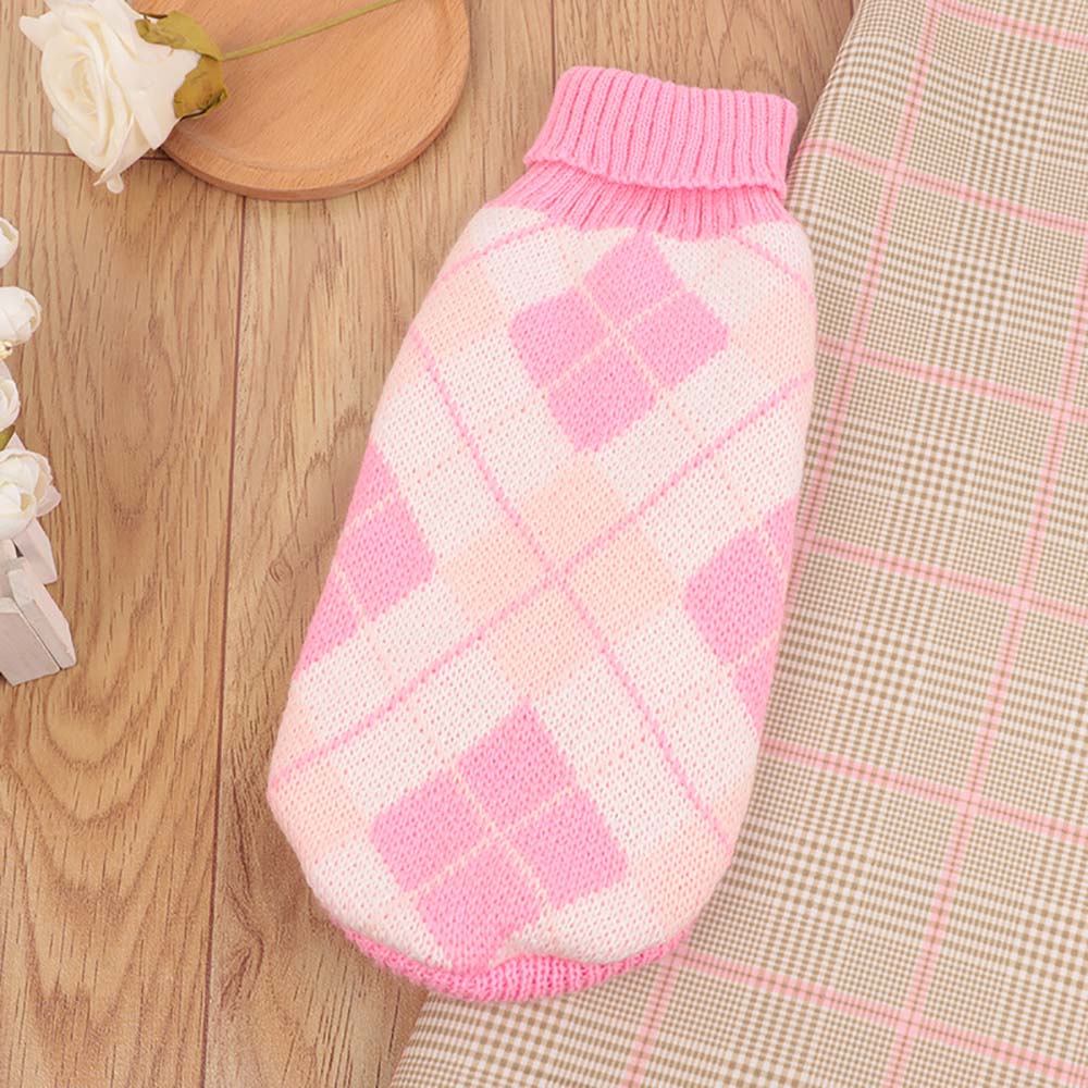 Print Pet Clothes for Small Medium Dogs Cats Knitted Puppy Sweater Pet Clothing for Chihuahua Teddy Bulldogs Costume Coat Vest alx