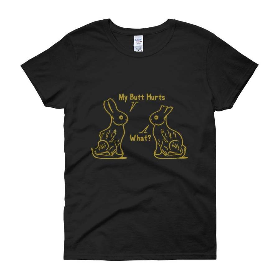 Rabbit Easter Funny Women’S T Shirt