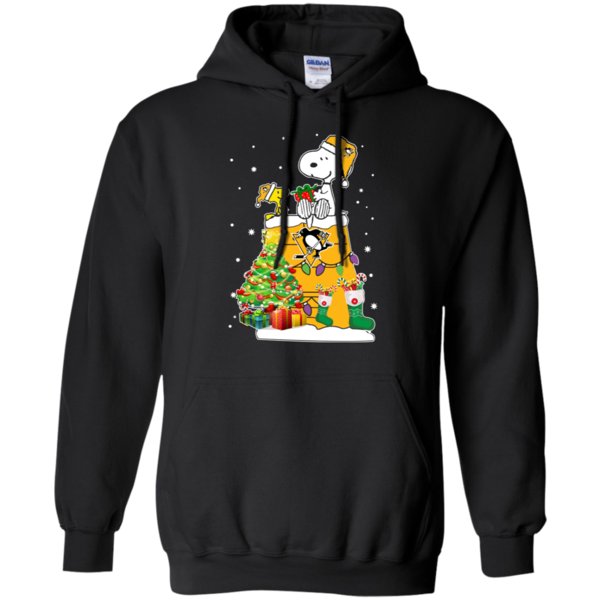 Pittsburgh Penguins Snoopy & Woodstock Christmas Shirt Hoodie