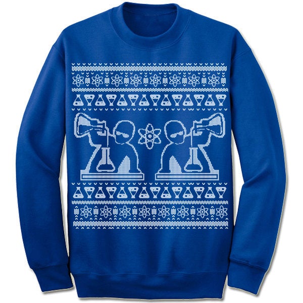 Science Ugly Sweater Graphic Unisex T Shirt, Sweatshirt, Hoodie Size S – 5XL