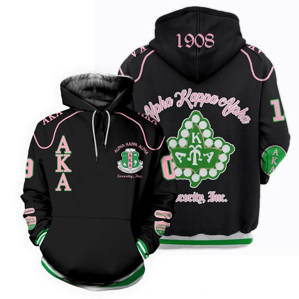 Greek Life Hoodie – Ivy League Alpha Kappa Alpha Pullover