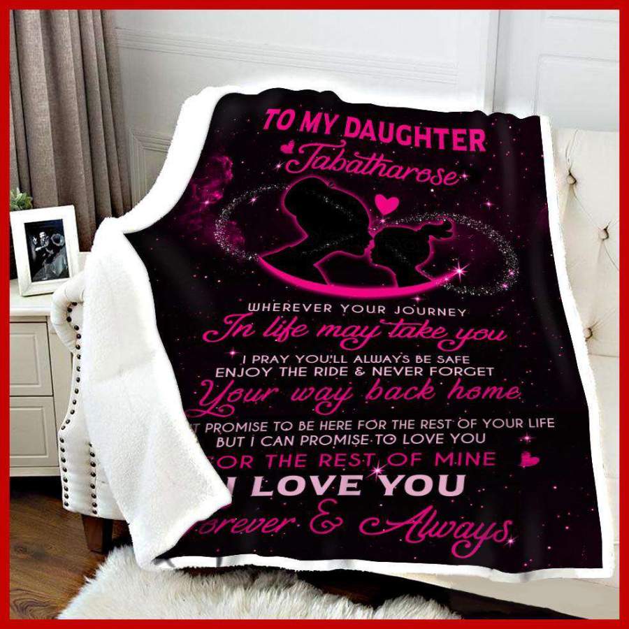 Blanket Giving Daughter Tabatharose Never Forget Your Way Back Home