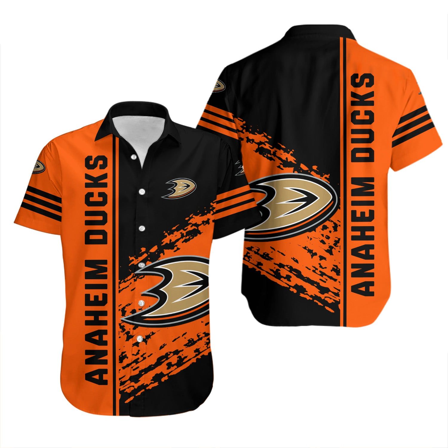 Anaheim Ducks Hawaiian Shirt Quarter Style – Nhl