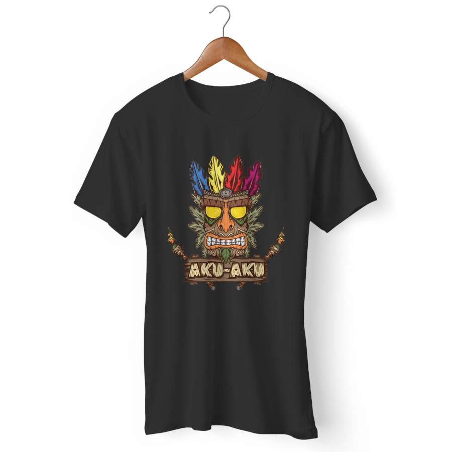 Crash Bandicoot Aku Aku Man’s T-Shirt