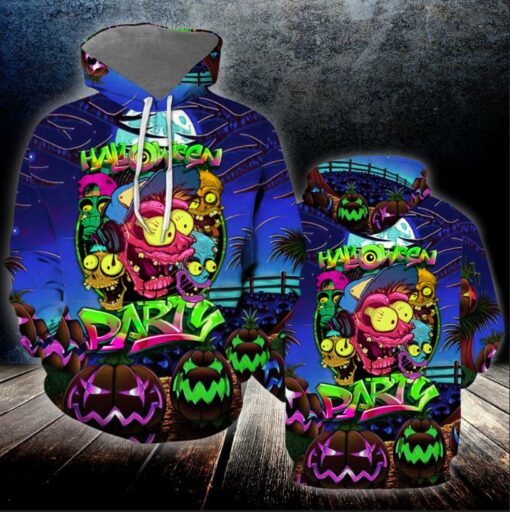 Let’S Enjoy Halloween Party Tonight 3D All Over Printed Shirts For Men And Women, Gift For Halloween Day, Happy Halloween