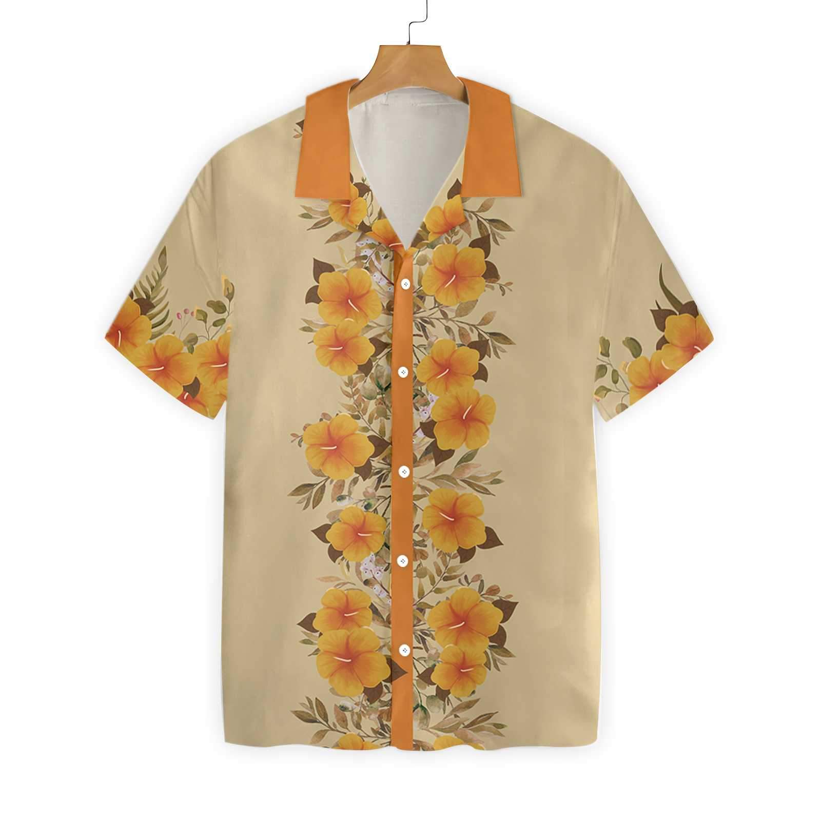 Color Of Love Orange Stickers 1101 Custom Hawaii Shirt Ha1145