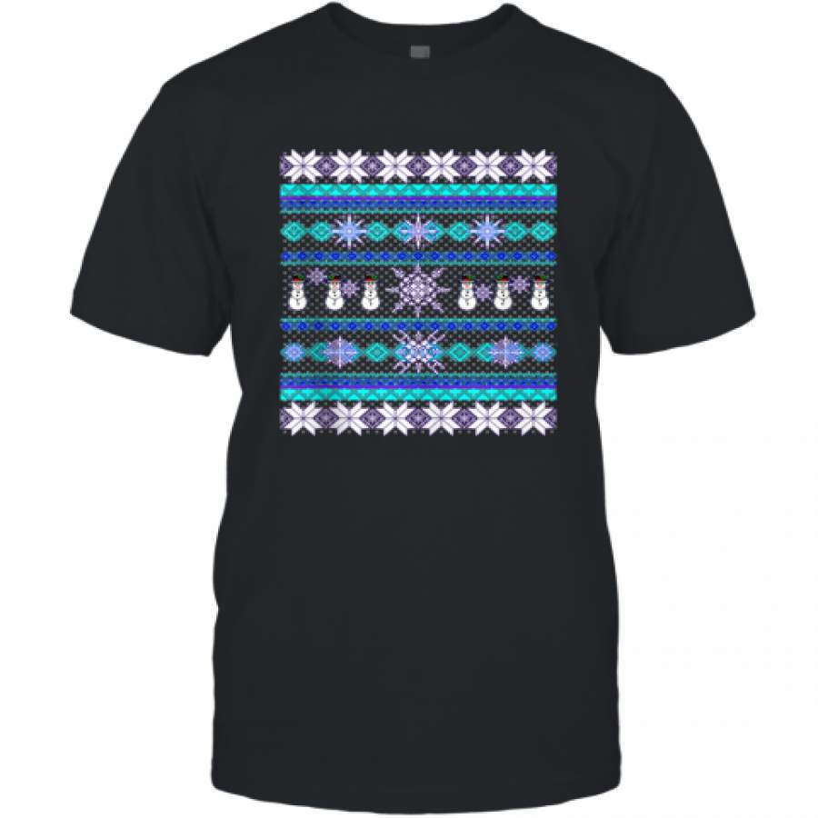 Snowman Ugly Christmas shirt T-Shirt