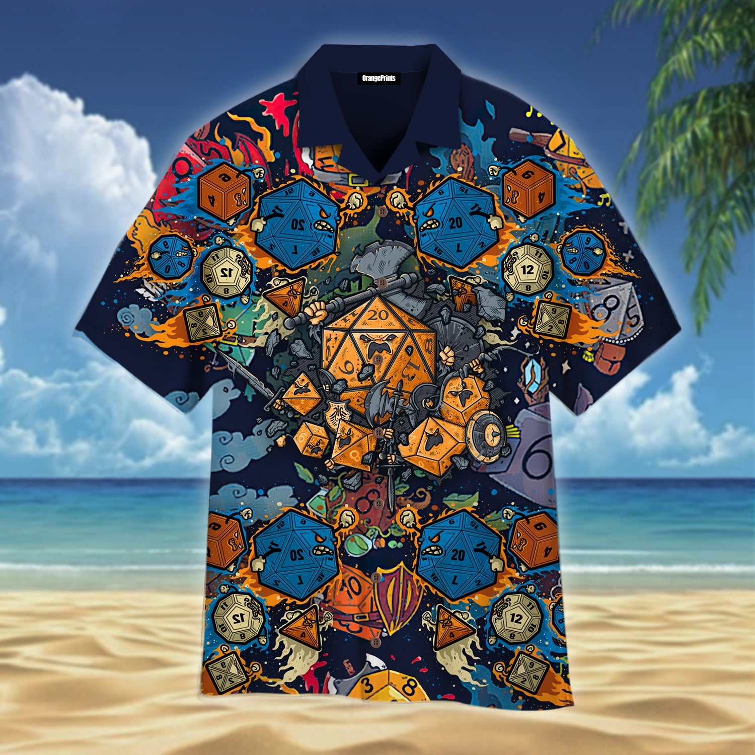 Dnd Dice Hawaii Shirt For Men Women Adult Ha19503